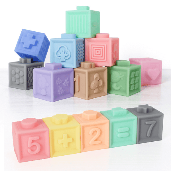 3D Soft Building Blocks - Set of 12