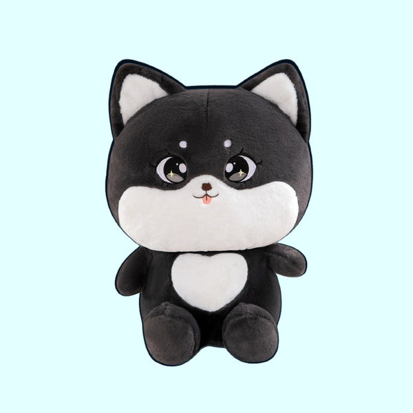 Huggable Black Cat Plushie
