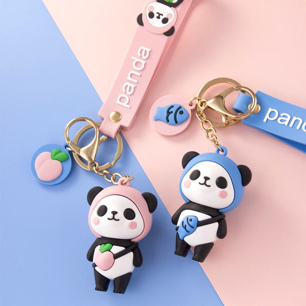 Fruit Panda Keychain