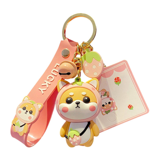 Cute Little Shiba Inu Keychain