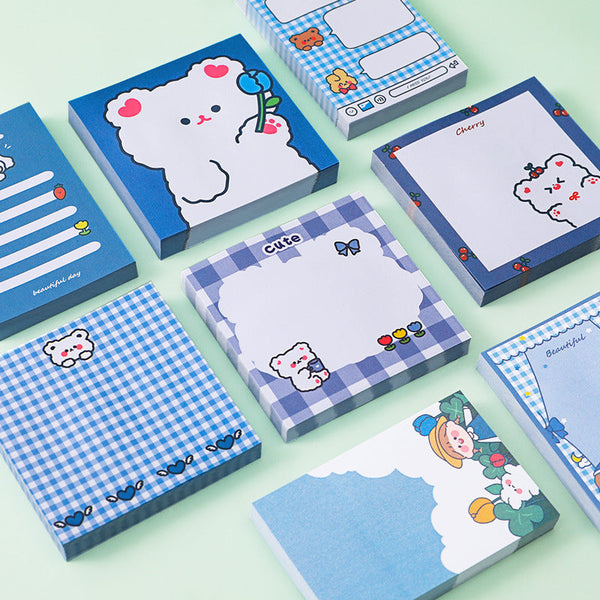 Cute Bear Sticky Notes 80 sheets
