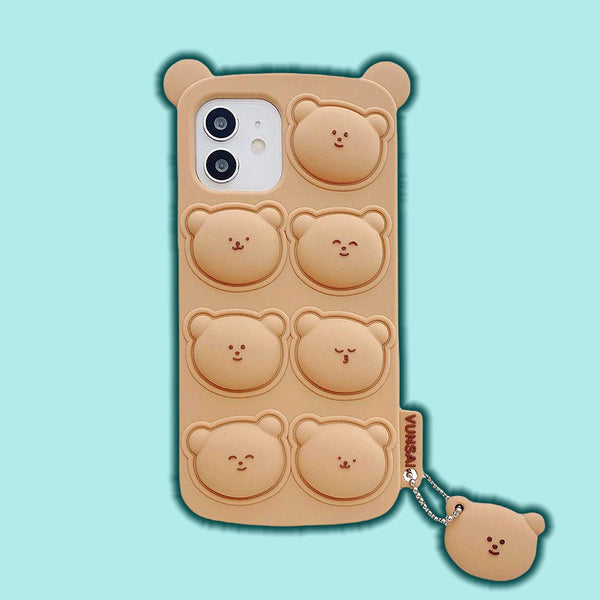 Reliever Stress Bear case for iPhone