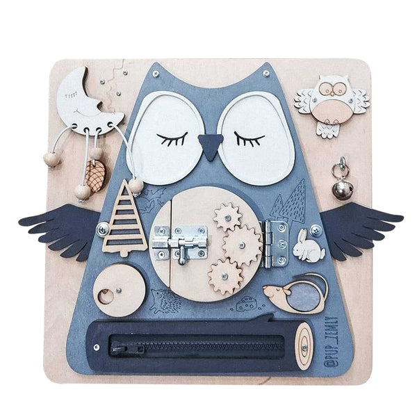 Montessori Unlock Toy - Owl